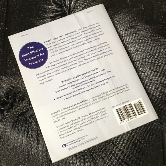 'The Insomnia Workbook' Softcover By Stephanie Silberman - Picture 3 of 7